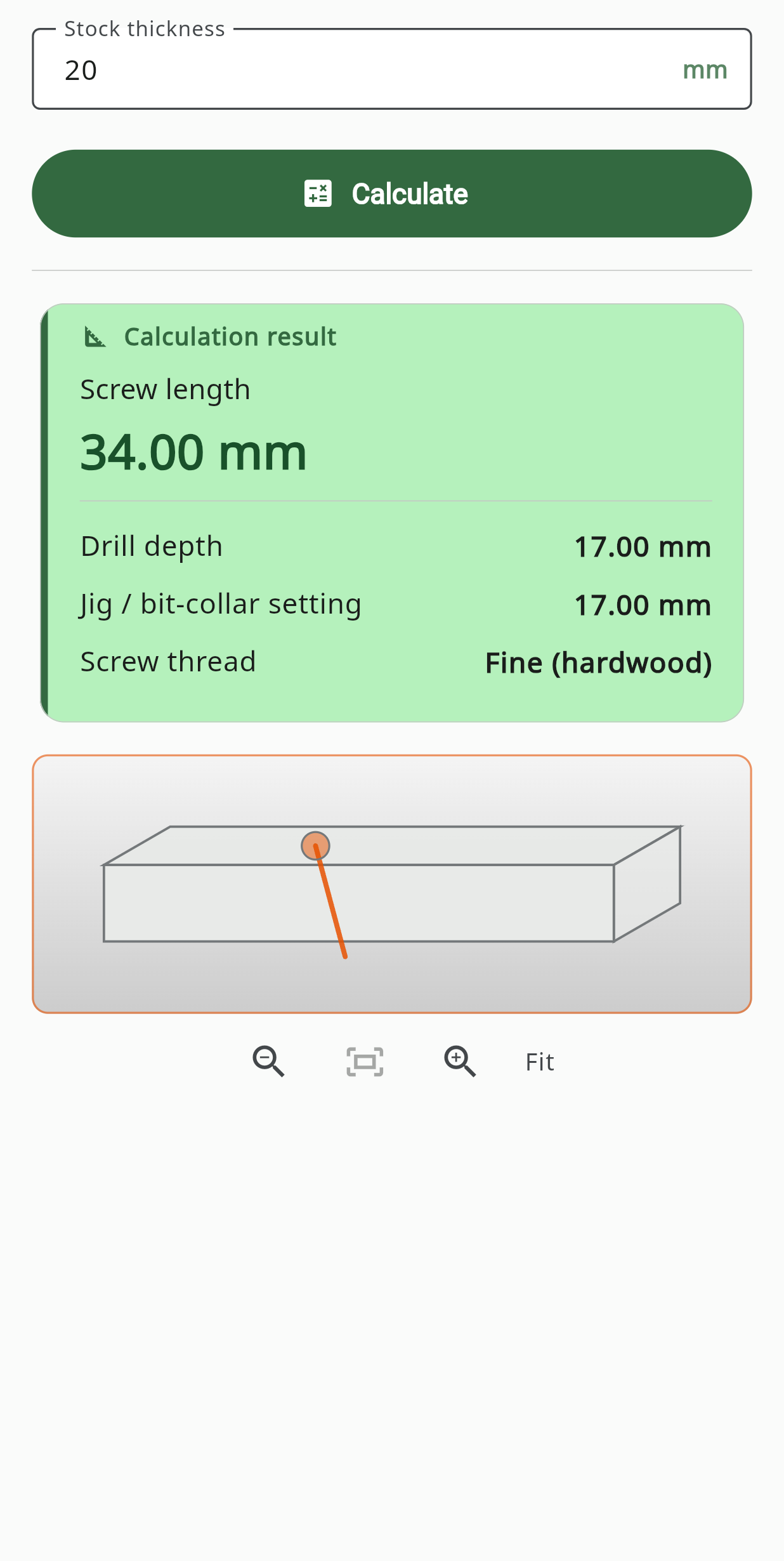 Pocket Hole screen