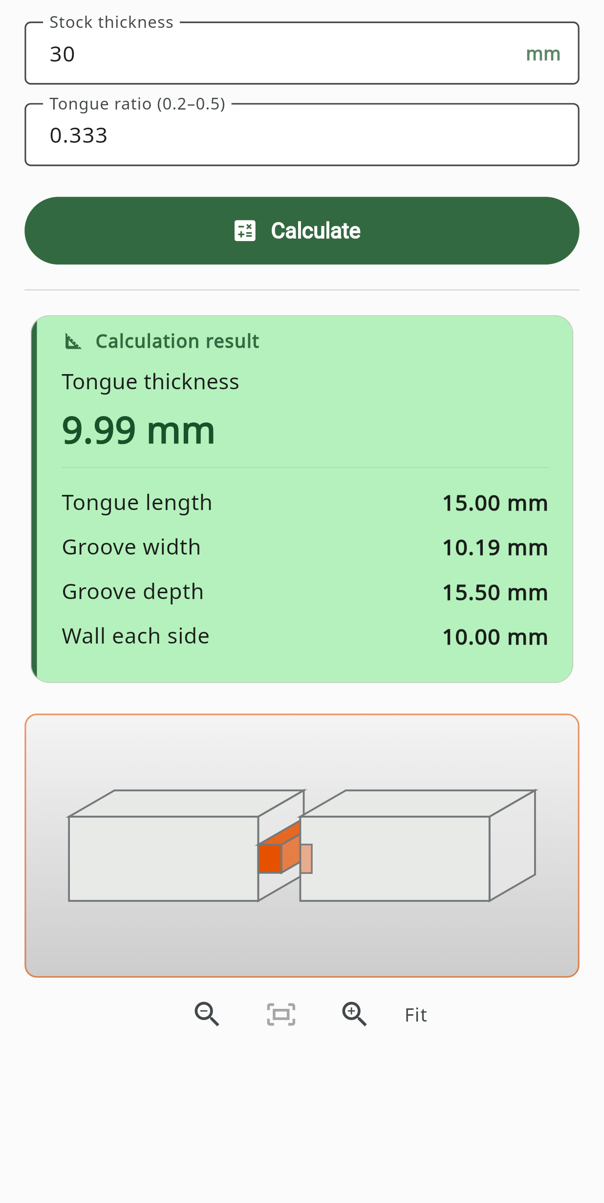 Tongue & Groove screen